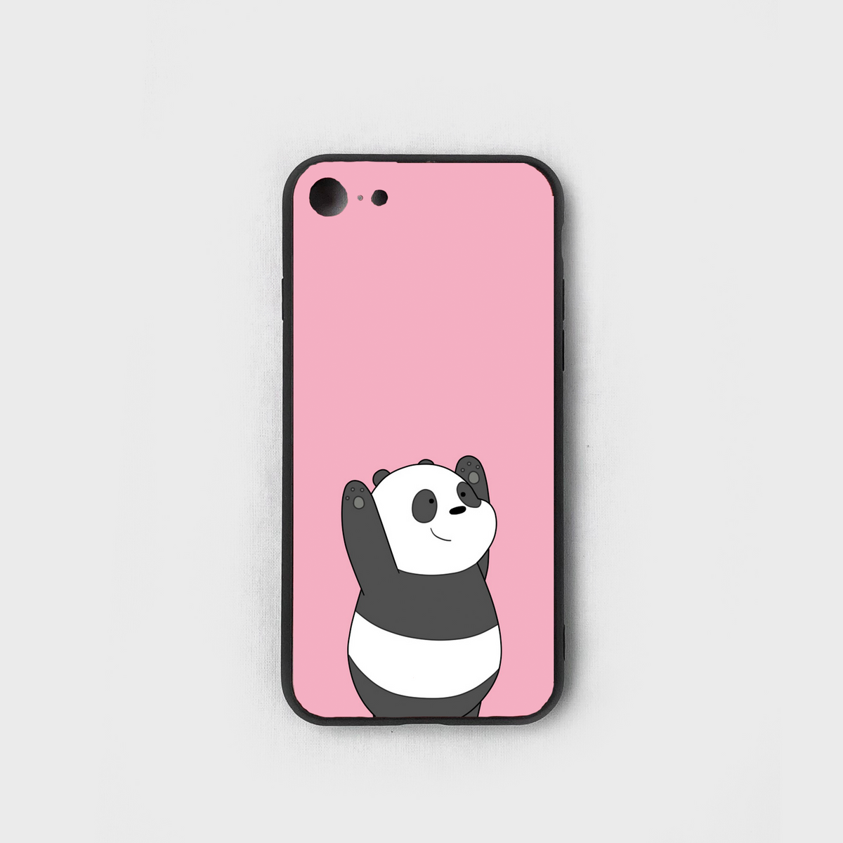 Pink Panda iPhone Case Pink Panda iPhone Case