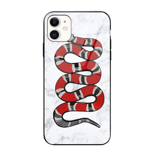 Red Snake iPhone Case