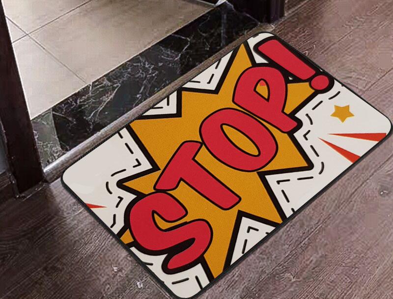 STOP Floor Mat